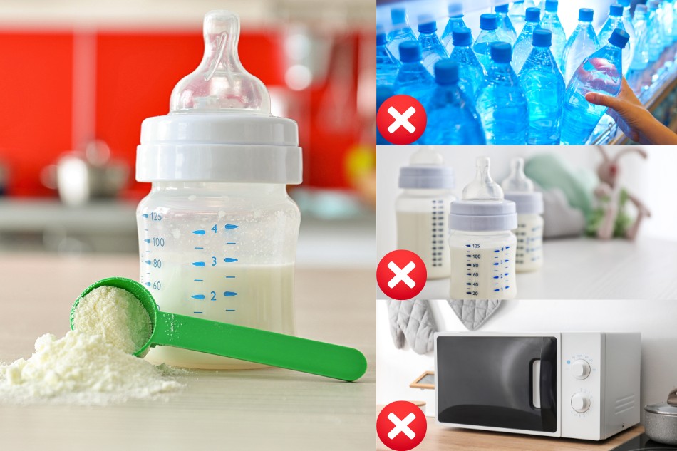 Sai lầm phổ biến khi pha sữa cho trẻ nhỏ mẹ bỉm nên lưu ý