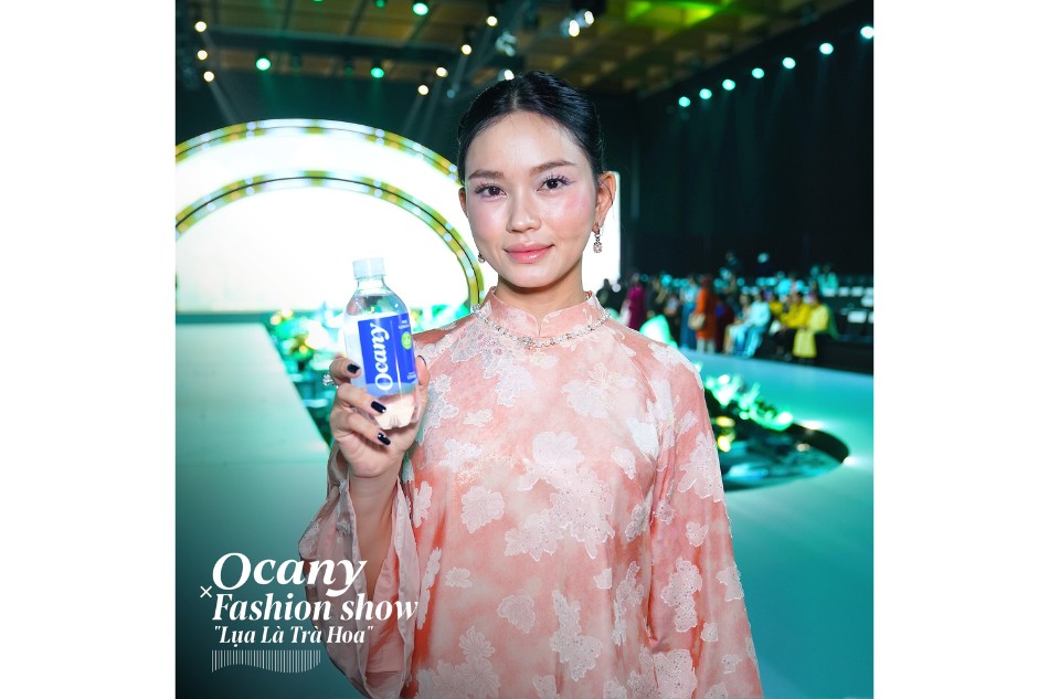 Ocany đồng hành cùng Show “Lụa là trà hoa” của NTK Linh San