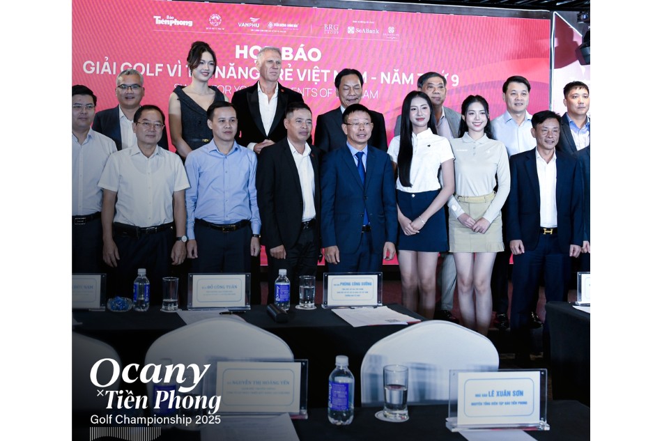 Ocany hân hạnh đồng hành cùng Tiền Phong Golf Championship 2025