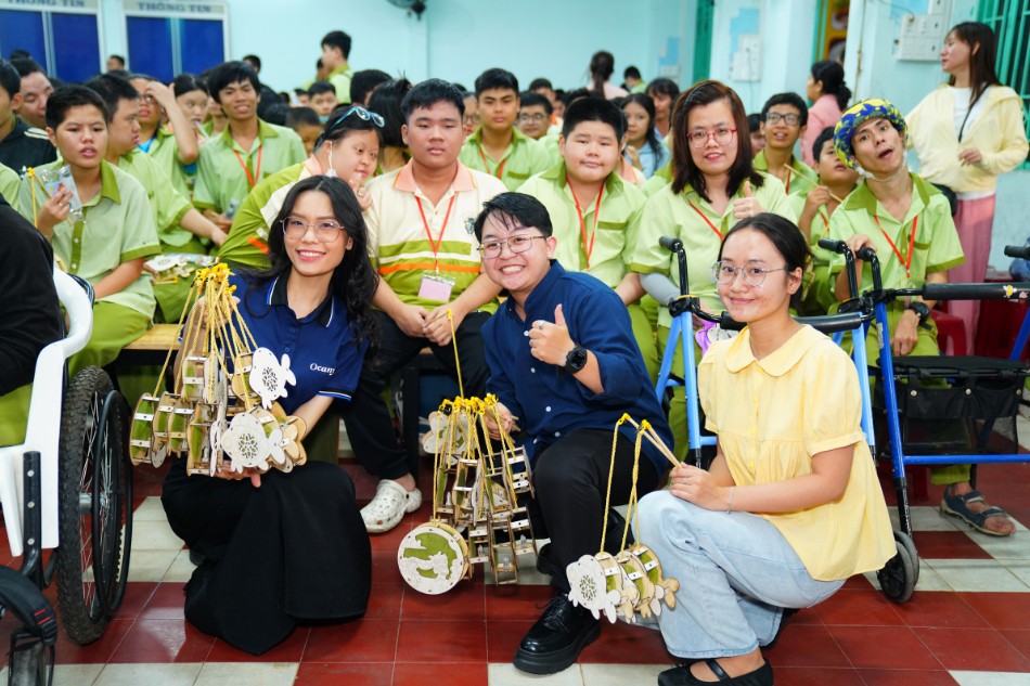 Ocany vui đón trung thu cùng các em thiếu nhi tại Trung tâm Bảo trợ – Dạy nghề và Tạo việc làm Thành phố Hồ Chí Minh